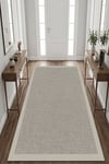 Sisal Desenli Kaymaz Taban Makinede Yıkanabilir Salon Halısı Mutfak Halısı Kordior Halısı