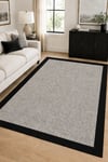 Sisal Desenli Kaymaz Taban Makinede Yıkanabilir Salon Halısı Mutfak Halısı Kordior Halısı