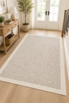 Sisal Desenli Kaymaz Taban Makinede Yıkanabilir Salon Halısı Mutfak Halısı Kordior Halısı