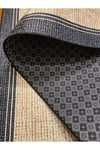 Sisal Desenli Kaymaz Taban Makinede Yıkanabilir Salon Halısı Mutfak Halısı Kordior Halısı