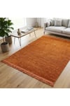 TUŞE 40 KİREMİT Kaymaz Dokuma Taban Salon Mutfak Oturma Odası Halısı