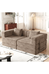 Minimalist Yıkanabilir Kumaşlı Çok Amaçlı Tamamen Sünger Lego Aktivite Koltuğu