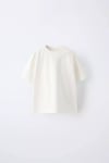 Beyaz Basic Yuvarlak Yaka Tshirt