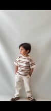 Çizgii Tshirtlü Takım