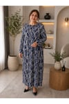 BÜYÜK BEDEN PAMUK ELBİSE