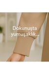 MK LOTUS Karin Kumaş Bordo Elbise Günlük Rahat Şıklık
