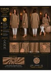 MODA BAŞAK %100 PAMUK DOKUMA DESENLİ TUNİK RAHAT KESİM BÜYÜK BEDEN