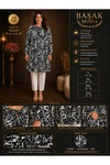 MODA BAŞAK %100 PAMUK DOKUMA DESENLİ TUNİK RAHAT KESİM BÜYÜK BEDEN