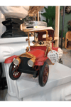 Dekoratif Metal Araba Biblo