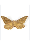 Dekoratif Metal Kelebek Tabak Gold