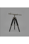 Dekoratif Metal Tripod Ayaklı Teleskop