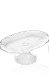 Oval Cam Sunum Tabağı