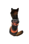 Büyük Irk Black-neon Oranj Puf Köpek Montu-köpek Yağmurluğu