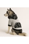 Büyük Irk Gray Soldier Köpek Sweati Köpek Kıyafeti (11-45kg)