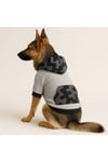Büyük Irk Gray Soldier Köpek Sweati Köpek Kıyafeti (11-45kg)
