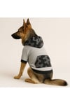 Büyük Irk Gray Soldier Köpek Sweati Köpek Kıyafeti (11-45kg)