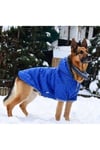 Büyük Irk Mavi Puf Köpek Montu-köpek Yağmurluğu