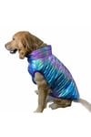 Büyük Irk Metallic Purple Anorak Kolsuz Puf Mont