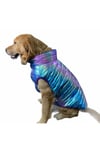 Büyük Irk Metallic Purple Anorak Kolsuz Puf Mont