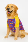 Büyük Irk Purple Flash Köpek Sweati Köpek Kıyafeti (11-45kg)