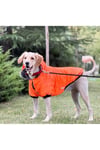 Dogi Dog Büyük Irk Neon Oranj Puf Mont ,büyük Irk Köpek Kiyafeti,köpek Elbisesi
