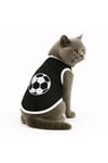 Dogi&Dog Küçük Irk Black White Ball File Kedi Köpek Atleti (0,5-10KG)