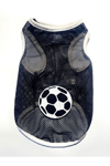 Dogi&Dog Küçük Irk Black White Ball File Kedi Köpek Atleti (0,5-10KG)