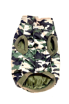 Küçük Irk Askeri Anorak Kedi & Köpek Yeleği (1 Kg-11 Kg)