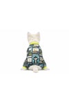 Küçük Irk Captain Pirate Köpek Tulumu Köpek Kıyafeti (1-10KG)