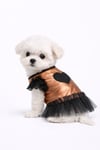 Küçük Irk Copper Heart Köpek Kıyafeti Köpek Elbisesi (1-10KG)