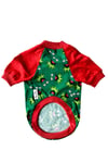 Küçük Irk Green Frog Kedi Köpek Tshirt Köpek Kıyafeti (0,5-10KG)