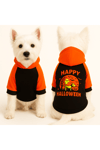 Küçük Irk Halloween İskelet Köpek Kıyafeti Kedi Kıyafeti Köpek Sweati (1-10KG)
