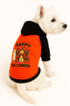 Küçük Irk Happy Halloween Köpek Kıyafeti Köpek Sweati Kedi Kıyafeti(1-10KG)