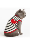 Küçük Irk Heart Kedi Atleti & Köpek Atleti Köpek Kıyafeti (1 Kg -10 Kg )