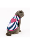 Küçük Irk Heart Pink Kedi & Köpek Atleti (1-10 KG)