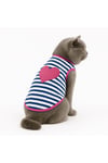 Küçük Irk Heart Pink Kedi & Köpek Atleti (1-10 KG)