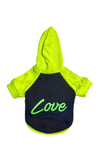 KÜÇÜK IRK LOVE NEON KEDİ-KÖPEK SWEATİ(0-10 KG)
