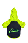 KÜÇÜK IRK LOVE NEON KEDİ-KÖPEK SWEATİ(0-10 KG)