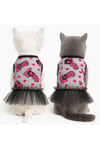 Küçük Irk Love Neon Köpek Elbisesi Köpek Kıyafeti Kedi Kıyafeti (1-10KG)