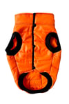 Küçük Irk Neon Orange Anorak Puf Kedi Köpek Kıyafeti Yeleği (01-11kg)