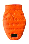 Küçük Irk Neon Orange Anorak Puf Kedi Köpek Kıyafeti Yeleği (01-11kg)