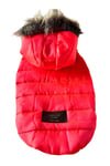 Küçük Irk Neon Pink Anorak Puf Köpek Montu (01-10kg Arası)