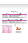 Küçük ırk oranj flowers kedi& köpek elbisesi (1 kg-10 kg)