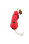 Küçük Irk Pati Red Sweat Kedi Köpek Kiyafeti Kedi Köpek Elbisesi