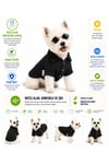 Küçük Irk Siyah Müslin Köpek Kıyafeti Köpek Gömleği Kedi Kıyafeti (1-10KG)