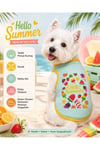 Küçük Irk Summer Time Köpek Kıyafeti Kedi Kıyafeti (1-10KG)