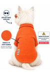 Küçük Irk Turuncu Muslin Yazlık Kedi Gömleği Köpek Gömleği (1-10KG)