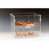 2 KATLI KAPAKLI,POLYCARBONAT TEPSİLİ TEŞHİR STANDI