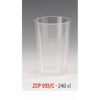 240 CL POLYCARBONAT BARDAK (DÜZ)