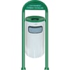 ÇİFT AYAKLI BAHÇE TİPİ ÇÖP KOVASI BOYALI PLX-3560-8